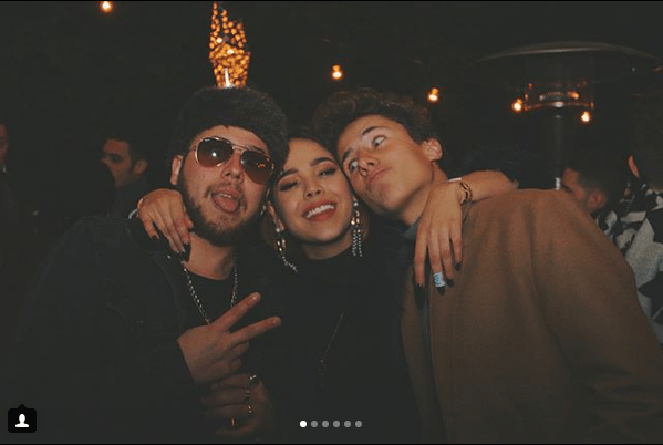 Danna Paola, Juanpa en Bistró Chapultepec