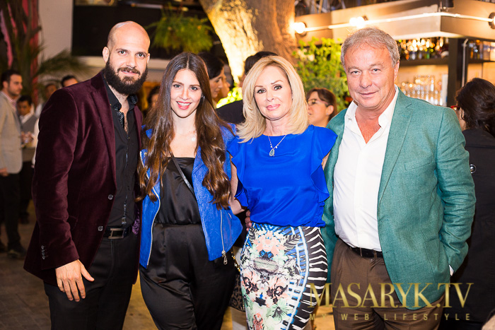 Alex Marcelle, Atri Marcelle, Fernanda Friedman y Guillermo Friedman