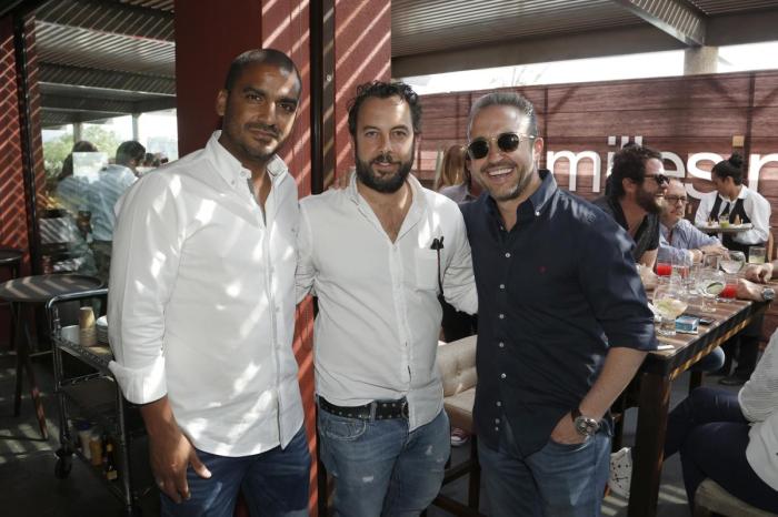 Jean Duverger, Felipe Ibarra y Raul Contreras